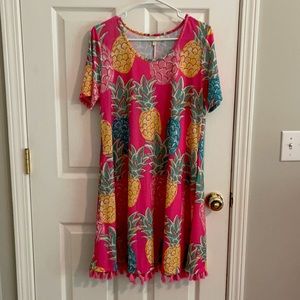 Pineapple Dress size medium